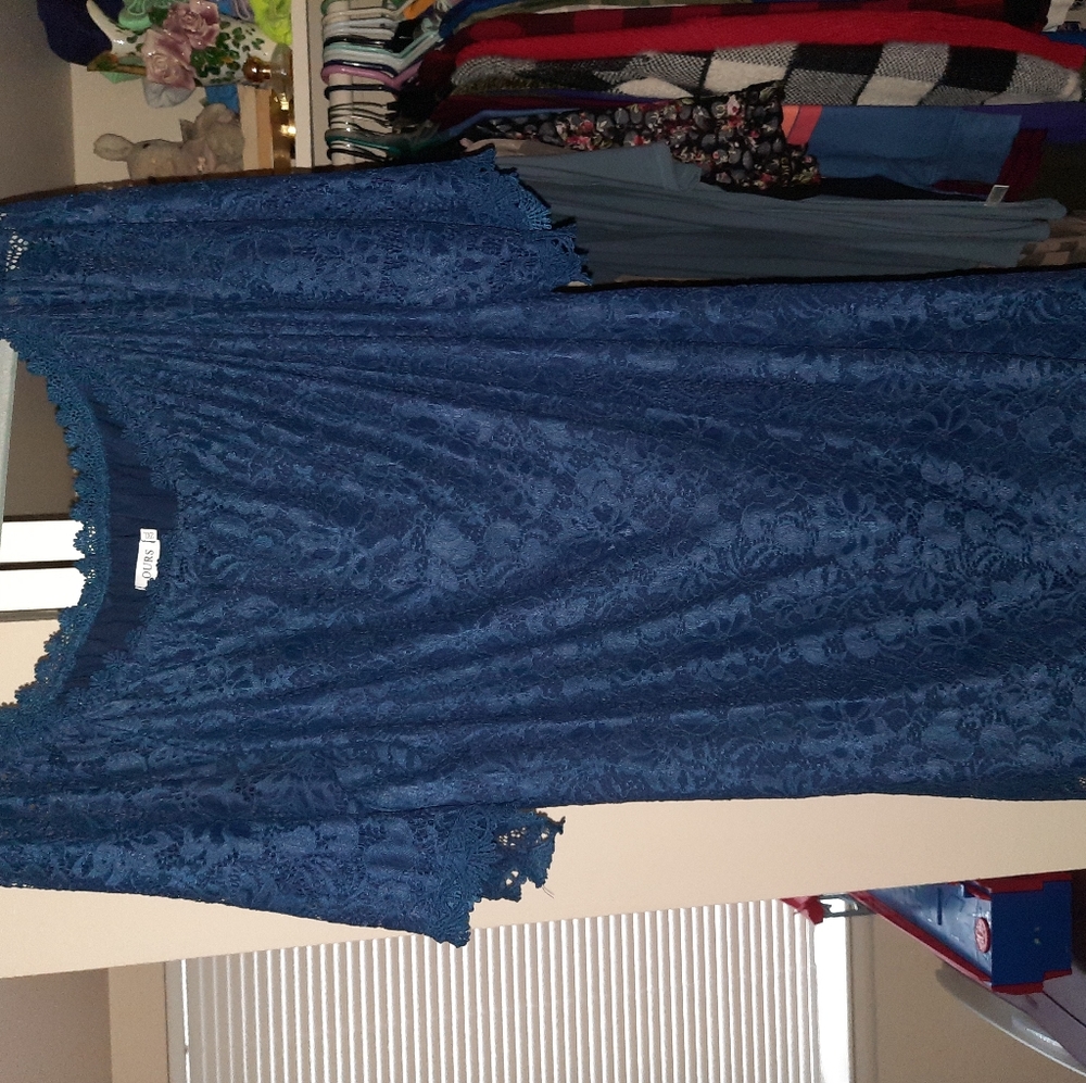 Blue Lace Dress